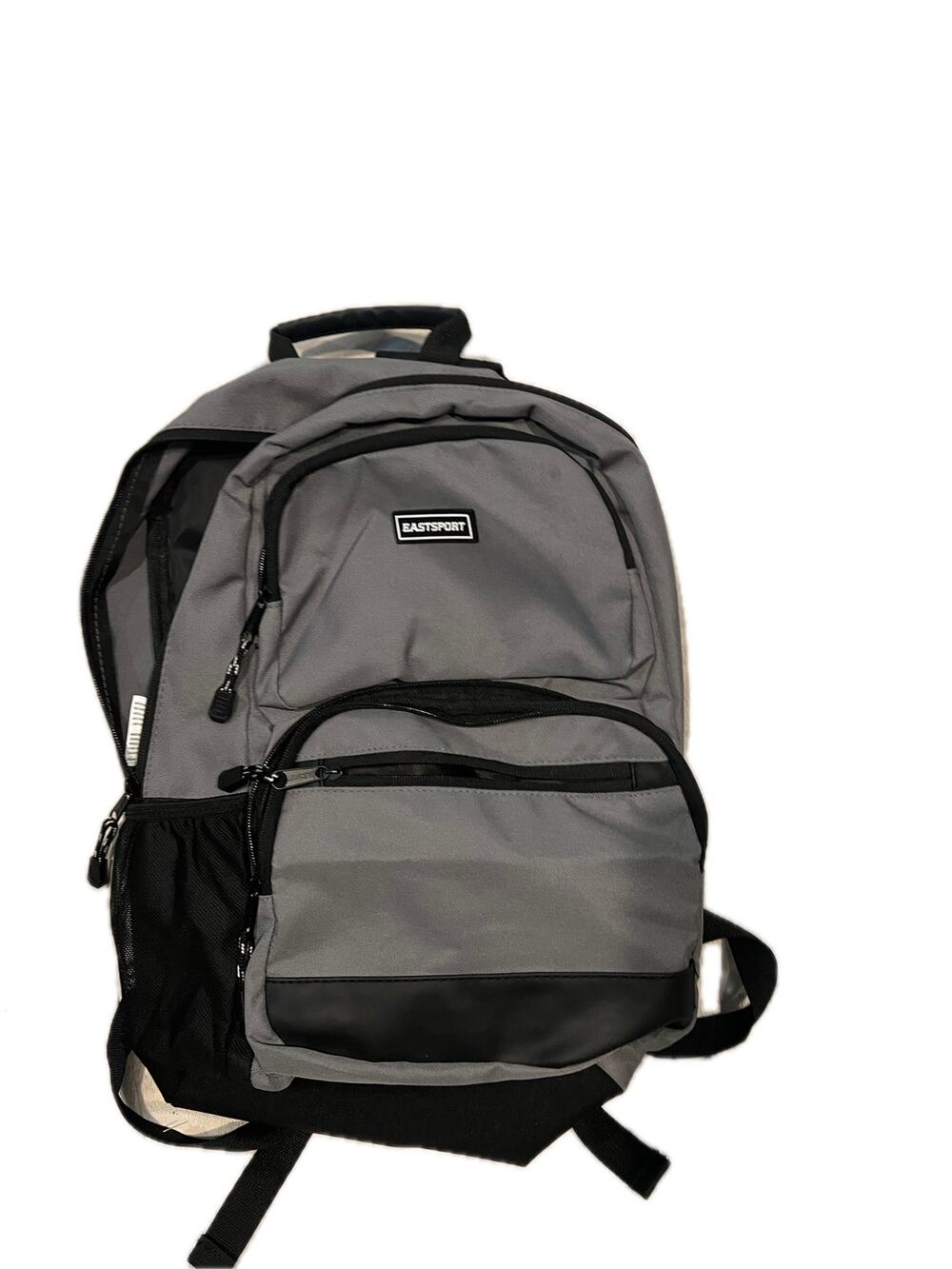 Eastsport Unisex 17" Aurora Core Backpack, Black Gray